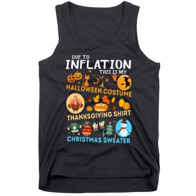 My Spooky Halloween Thanksgiving Ugly Christmas Costume Tank Top