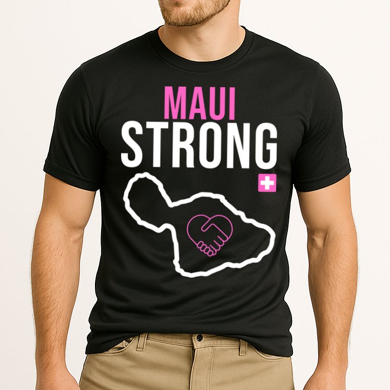 Maui Strong Hawaii Wildfire Relief Performance Shirt