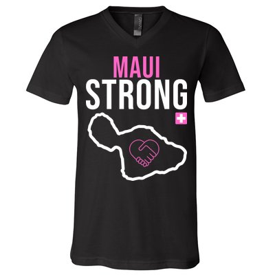 Maui Strong Hawaii Wildfire Relief V-Neck T-Shirt