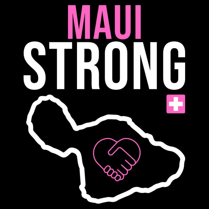 Maui Strong Hawaii Wildfire Relief Drawstring Bag