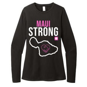 Maui Strong Hawaii Wildfire Relief Womens CVC Long Sleeve Shirt