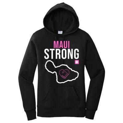 Maui Strong Hawaii Wildfire Relief Women's Pullover Hoodie