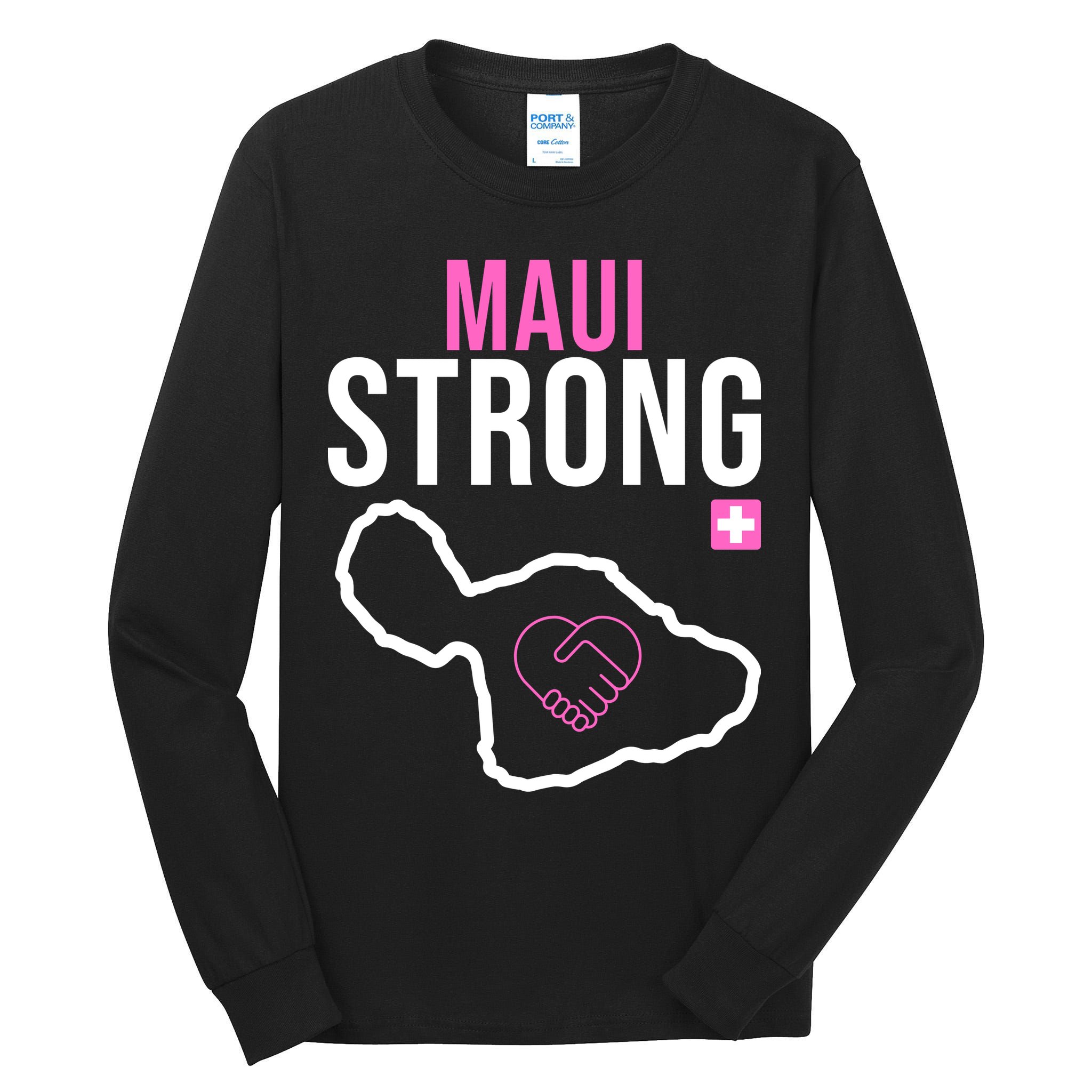 Maui Strong Hawaii Wildfire Relief Tall Long Sleeve T-Shirt