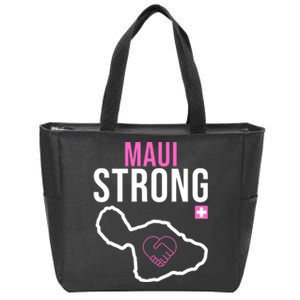 Maui Strong Hawaii Wildfire Relief Zip Tote Bag