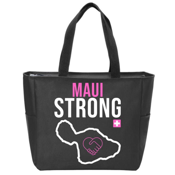 Maui Strong Hawaii Wildfire Relief Zip Tote Bag