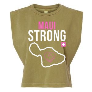 Maui Strong Hawaii Wildfire Relief Garment-Dyed Women's Muscle Tee