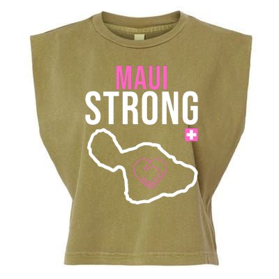 Maui Strong Hawaii Wildfire Relief Garment-Dyed Women's Muscle Tee