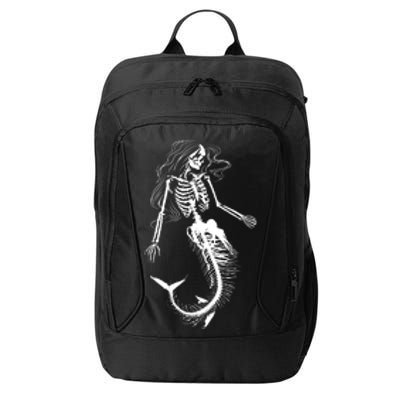 Mermaid Skeleton Halloween Costume Women Girls City Backpack