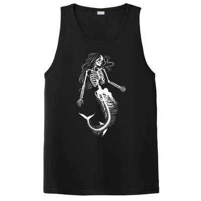 Mermaid Skeleton Halloween Costume Women Girls PosiCharge Competitor Tank