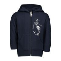 Mermaid Skeleton Halloween Costume Women Girls Toddler Zip Fleece Hoodie