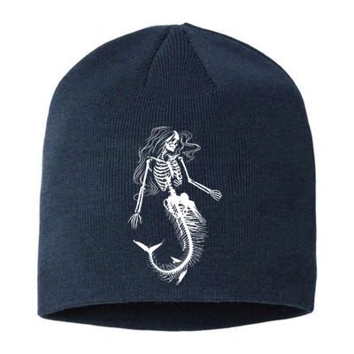 Mermaid Skeleton Halloween Costume Women Girls Sustainable Beanie