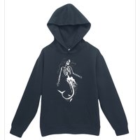 Mermaid Skeleton Halloween Costume Women Girls Urban Pullover Hoodie