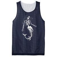 Mermaid Skeleton Halloween Costume Women Girls Mesh Reversible Basketball Jersey Tank