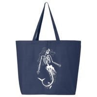 Mermaid Skeleton Halloween Costume Women Girls 25L Jumbo Tote