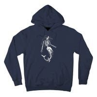 Mermaid Skeleton Halloween Costume Women Girls Tall Hoodie