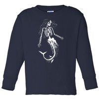 Mermaid Skeleton Halloween Costume Women Girls Toddler Long Sleeve Shirt