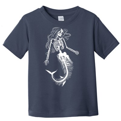 Mermaid Skeleton Halloween Costume Women Girls Toddler T-Shirt