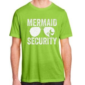 Mermaid Security Halloween Costume Gift Adult ChromaSoft Performance T-Shirt