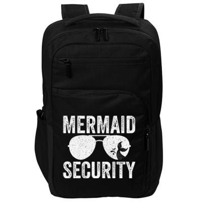 Mermaid Security Halloween Costume Gift Impact Tech Backpack