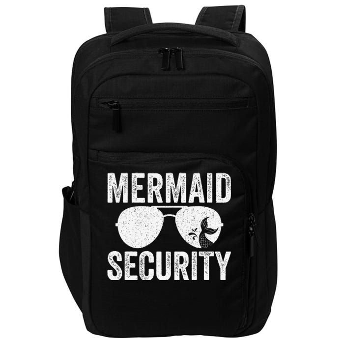 Mermaid Security Halloween Costume Gift Impact Tech Backpack