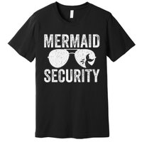 Mermaid Security Halloween Costume Gift Premium T-Shirt