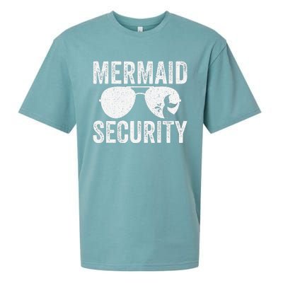 Mermaid Security Halloween Costume Gift Sueded Cloud Jersey T-Shirt