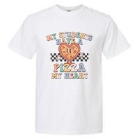 My Students Have A Pizza My Heart Teaching Assistant Heart Valentine's Day Garment-Dyed Heavyweight T-Shirt