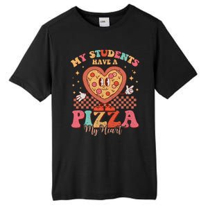 My Students Have A Pizza Of My Heart Valentines Day Teacher Tall Fusion ChromaSoft Performance T-Shirt