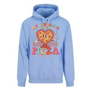 My Students Have A Pizza Of My Heart Valentines Day Teacher Unisex Surf Hoodie