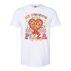 My Students Have A Pizza Of My Heart Valentines Day Teacher Softstyle CVC T-Shirt