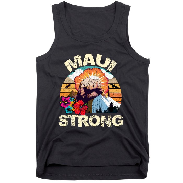 Maui Strong Hawaii Strong Support Vintage Maui Tank Top