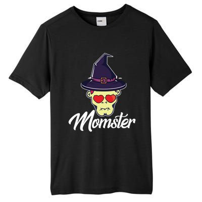 Momster Scary Halloween Mom Skeleton Skull Spooky Season Meaningful Gift Tall Fusion ChromaSoft Performance T-Shirt