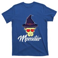 Momster Scary Halloween Mom Skeleton Skull Spooky Season Meaningful Gift T-Shirt