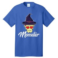 Momster Scary Halloween Mom Skeleton Skull Spooky Season Meaningful Gift Tall T-Shirt