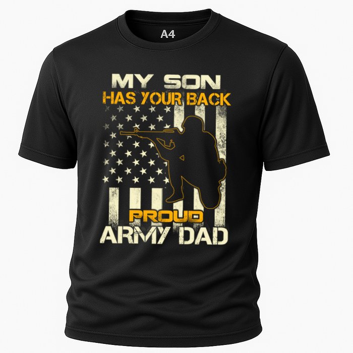 My Son Has Your Back Meaningful Gift Proud Army Dad Military Father's Meaningful Performance Shirt