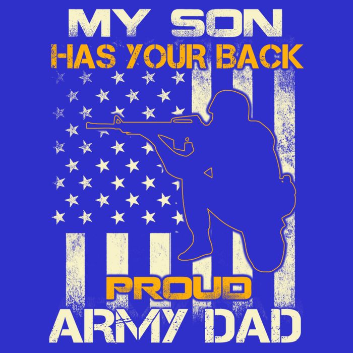 My Son Has Your Back Meaningful Gift Proud Army Dad Military Father's Meaningful Apron