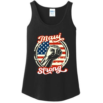 Maui Strong Hawaii Strong Pray For Maui Gift Ladies Essential Tank