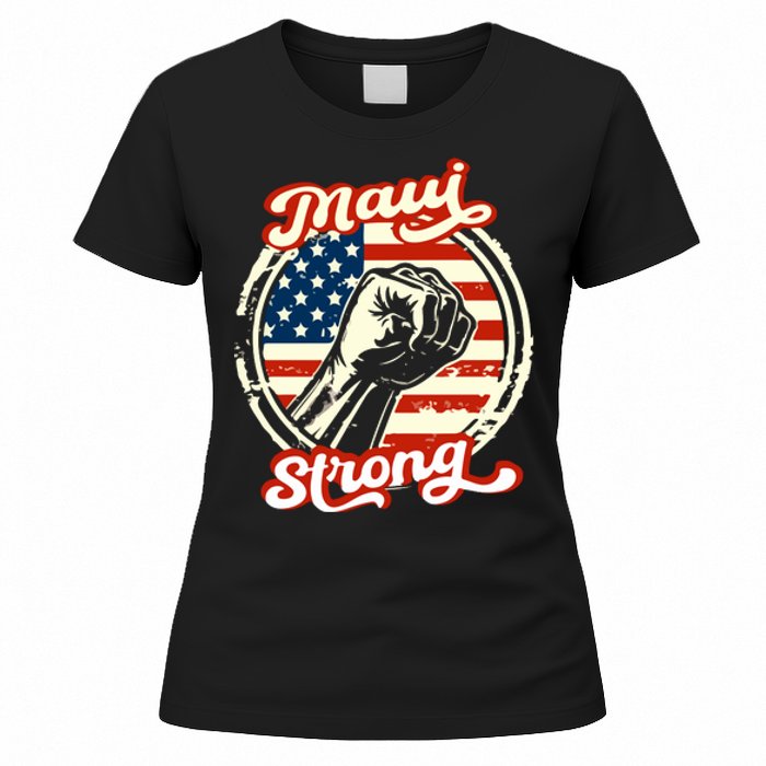 Maui Strong Hawaii Strong Pray For Maui Gift Women's T-Shirt