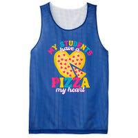 My Students Have A Pizza My Heart Valentines Day Mesh Reversible Basketball Jersey Tank