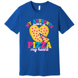 My Students Have A Pizza My Heart Valentines Day Premium T-Shirt