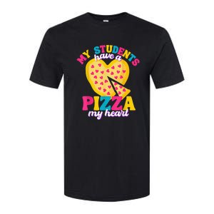 My Students Have A Pizza My Heart Valentines Day Softstyle CVC T-Shirt