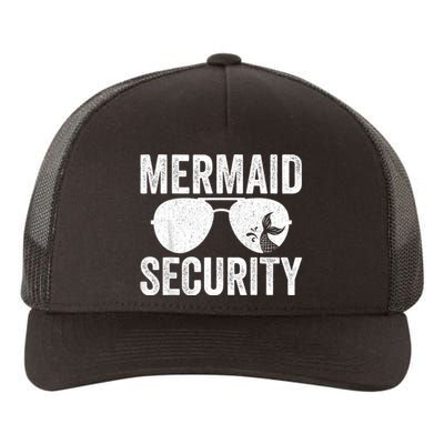 Mermaid Security Halloween Costume Yupoong Adult 5-Panel Trucker Hat