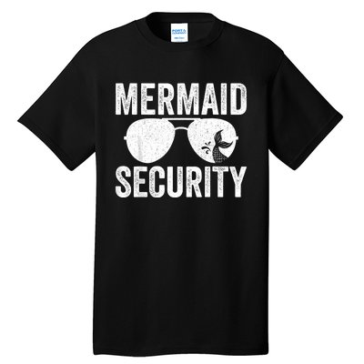 Mermaid Security Halloween Costume Tall T-Shirt