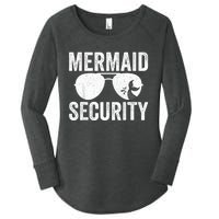 Mermaid Security Halloween Costume Women's Perfect Tri Tunic Long Sleeve Shirt