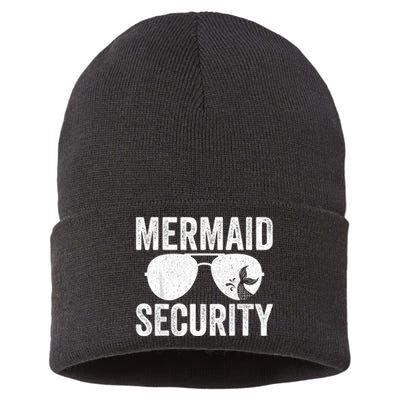 Mermaid Security Halloween Costume Sustainable Knit Beanie