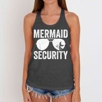 Mermaid Security Halloween Costume Women's Knotted Racerback Tank