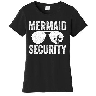 Mermaid Security Halloween Costume Women's T-Shirt