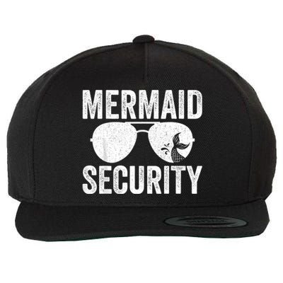 Mermaid Security Halloween Costume Wool Snapback Cap