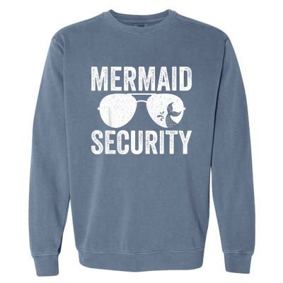 Mermaid Security Halloween Costume Garment-Dyed Sweatshirt