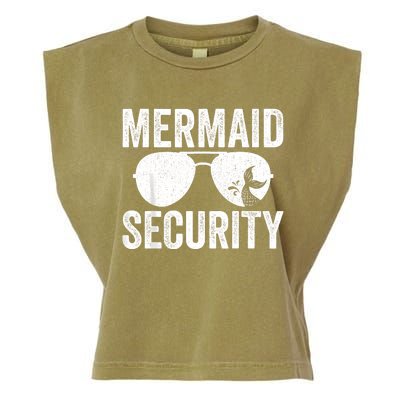 Mermaid Security Halloween Costume Garment-Dyed Women's Muscle Tee